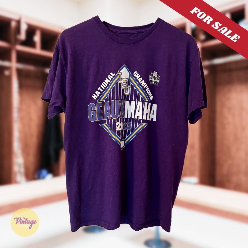 LSU national champions Omaha shirt mens